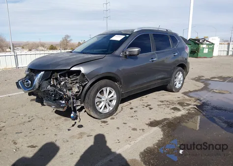 2016 Nissan Rogue Sv from USA, damaged, VIN KNMAT2MT4GP625885